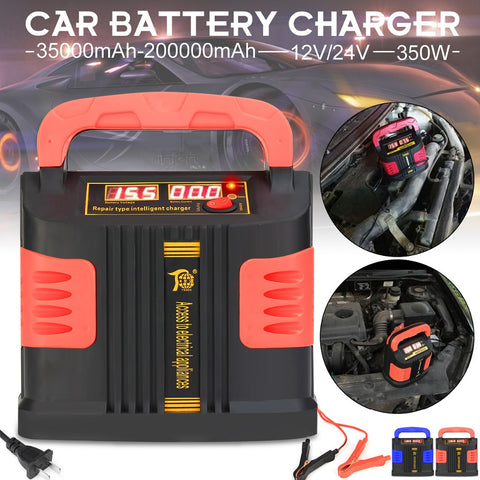 Jump Starter Portable Car Charger 350W 12V/24V 35000mAh